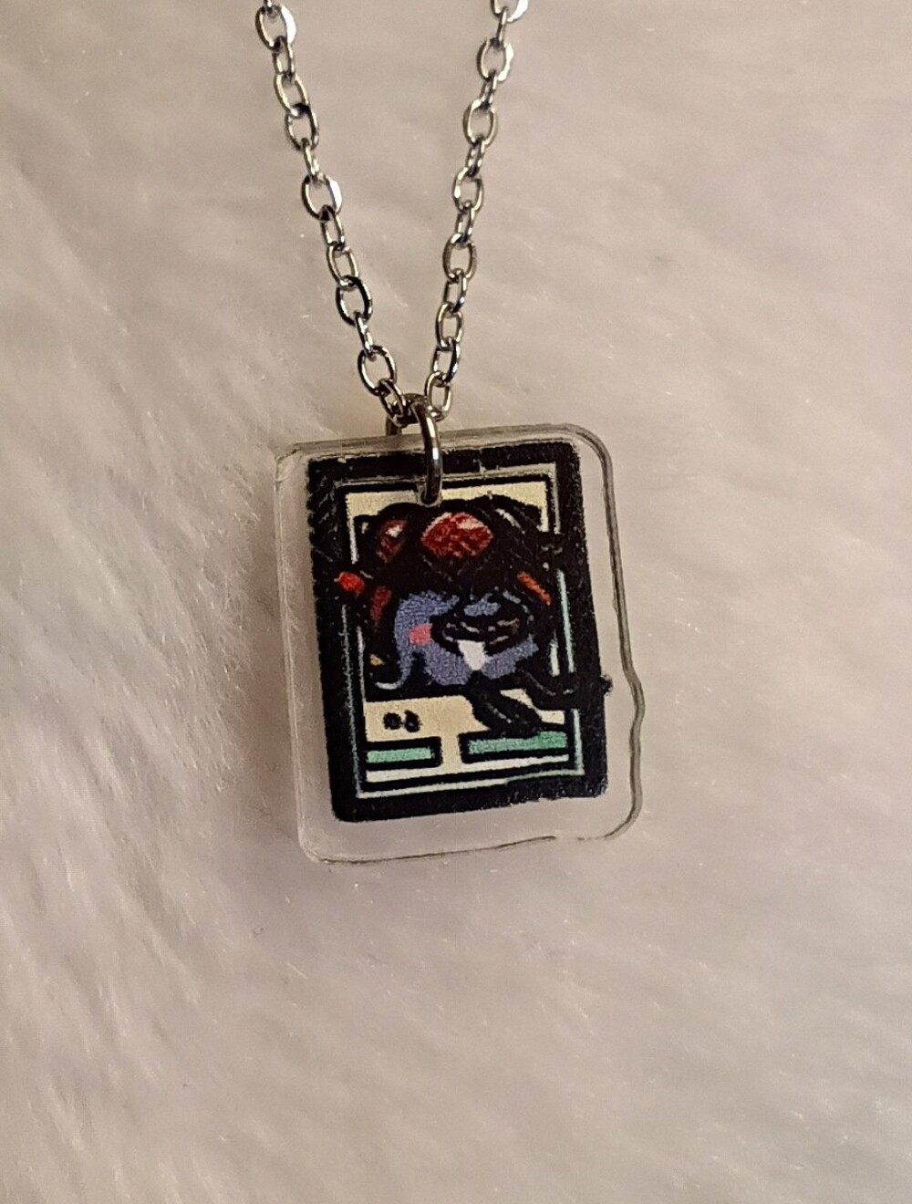 Pokemon Card Gloom Stainless Steel Necklace